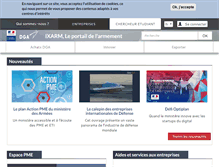 Tablet Screenshot of ixarm.com